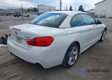 2017 BMW 430I xDrive from USA, damaged, VIN WBA4U9C38H5H64001